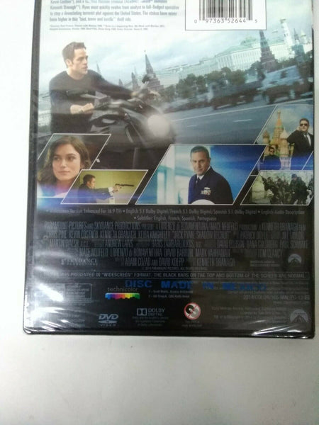 Jack Ryan: Shadow Recruit Factory Sealed DVD