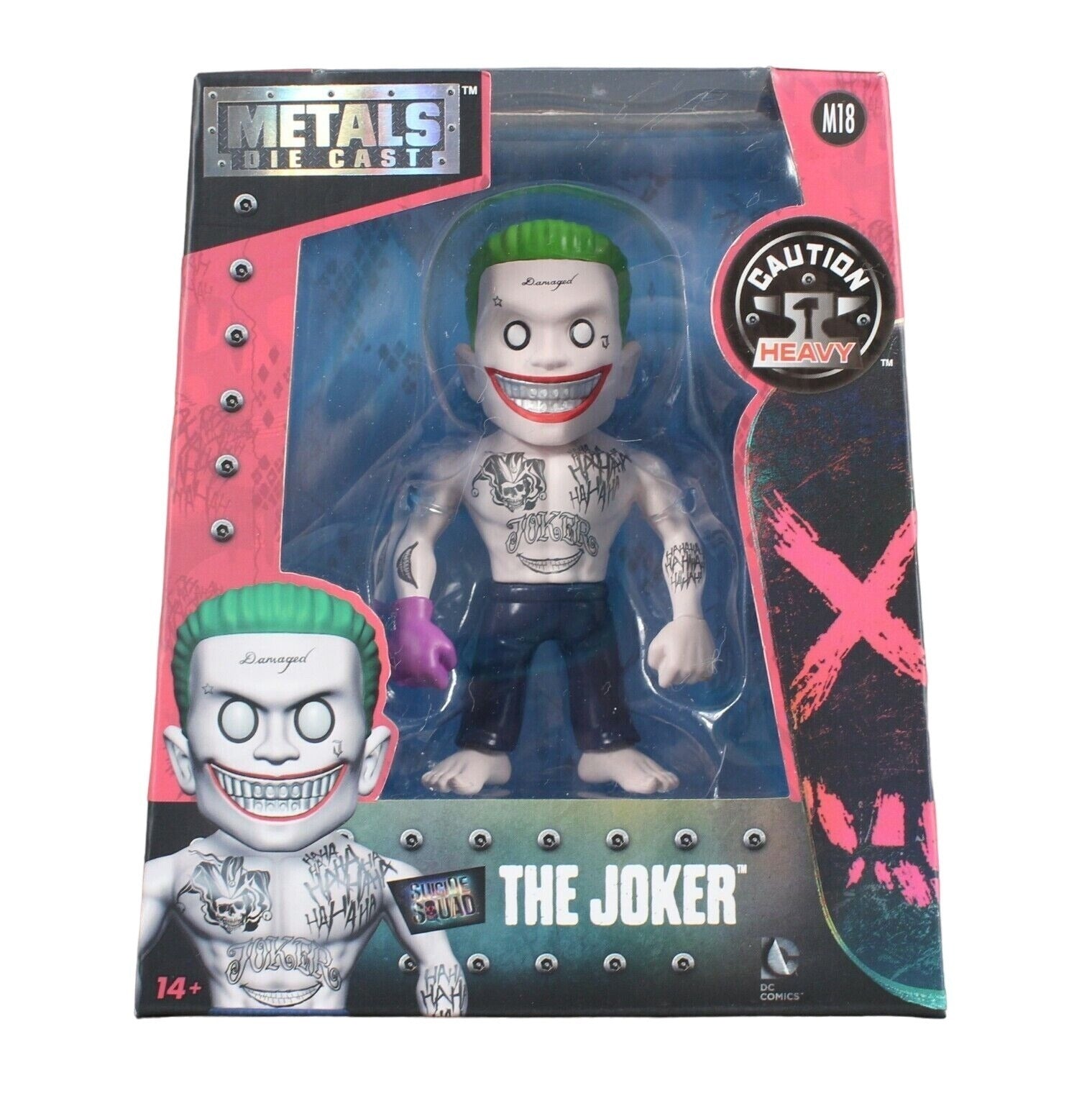 Jada Suicide Squad M18 The Joker Die Cast Metals Collectible Figure