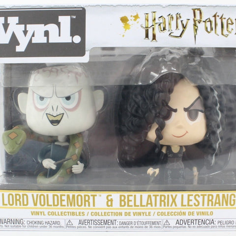 Funko Vynl Harry Potter Lord Voldemort Bellatrix Lestrange Bobble Heads