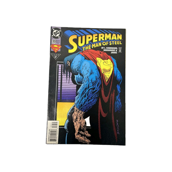 Superman The Man of Steel #33 1994 DC Comics Comic Book