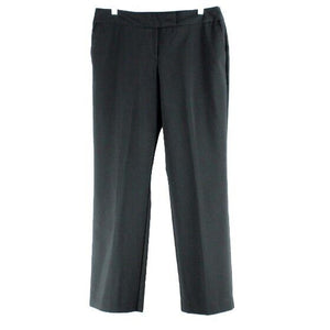 Covington Sz 12 x 31 Lynda Black Poly Rayon Blend Unlined Trousers Pant