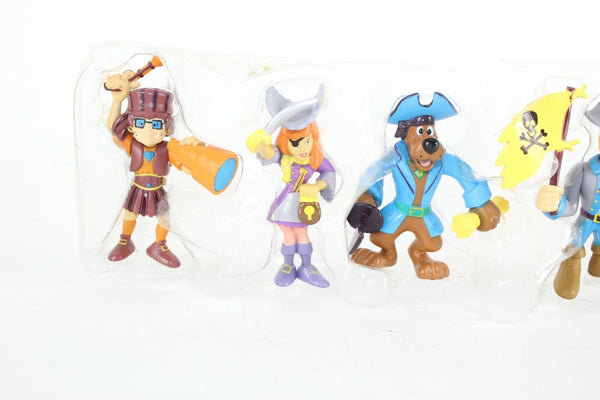 Scooby Doo Uncarded Pirate Crew 5 2.5" Action Figures Collectible
