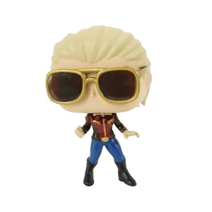 Funko POP Marvel Vs Capcom Captain Marvel No Box Vinyl Figure