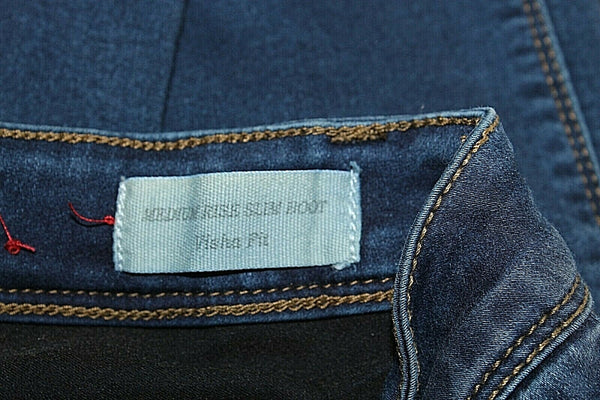 Guess Sz 24 x 32 Blue Denim Visha Fit Skinny Bootcut Cotton Blend Jeans