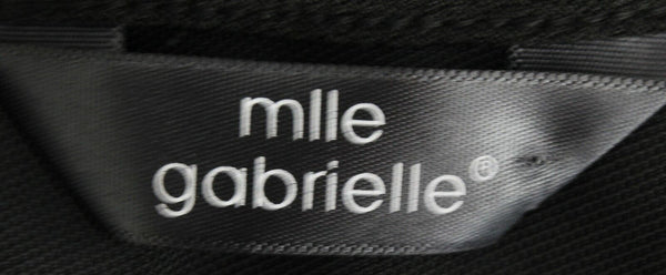 Mlle Gabrielle Sz S Black Sheer Mesh Insert Bodycon Polyester Spandex Dress