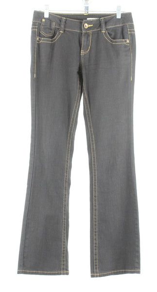 DKNY Ludlow Sz 4 x 33 Black Denim Cotton Blend Jeans