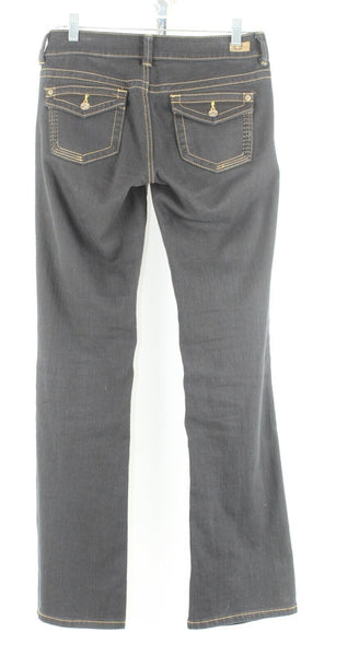 DKNY Ludlow Sz 4 x 33 Black Denim Cotton Blend Jeans