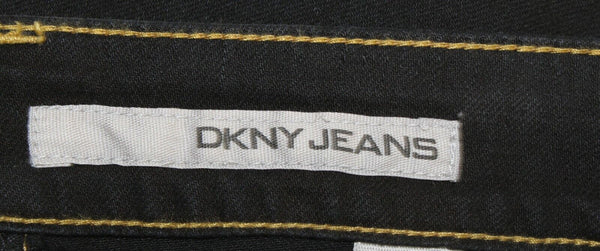 DKNY Ludlow Sz 4 x 33 Black Denim Cotton Blend Jeans
