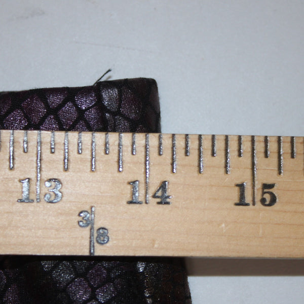 Lena Gabrielle Pant Sz 6 x 30 Black Multi Colored Reptile Print Rayon Nylon Pant