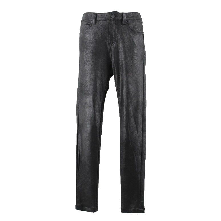V Christina NEW Sz 2 x 28 Black Soft Stretchy Skinny 100% Polyester Jean