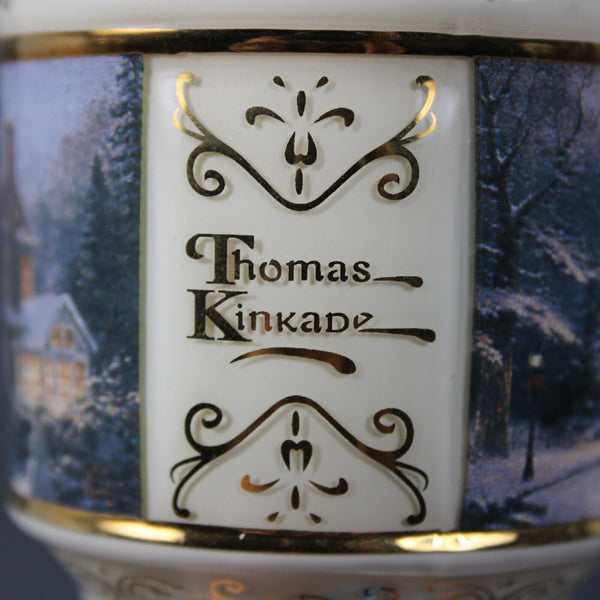 Thomas Kinkade 2001 Bradford Editions 68412 Victorian Christmas Ornament