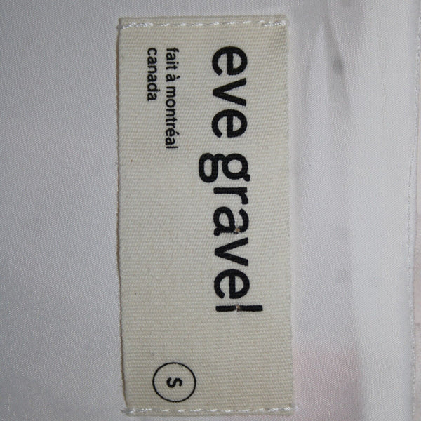 Eve Gravel NEW $204 Sz S Cream Red Wrap Lined 100% Polyester Sun Dress