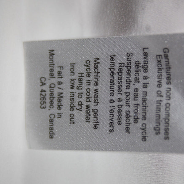 Eve Gravel NEW $204 Sz S Cream Red Wrap Lined 100% Polyester Sun Dress