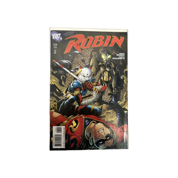 Dc Comic Comic Book Robin # 179 Dec 2008 Fabian Nicieza Comic Book