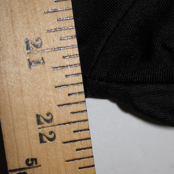 Stella Sz S/M Black Pockets Lined Collared Buttons 100% Polyester No Belt Coat