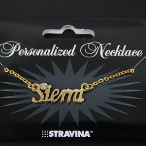SIERRA NEW Goldtone Rhinestone Accent 14.5" w 4.5" Multi Ring Ext Necklace