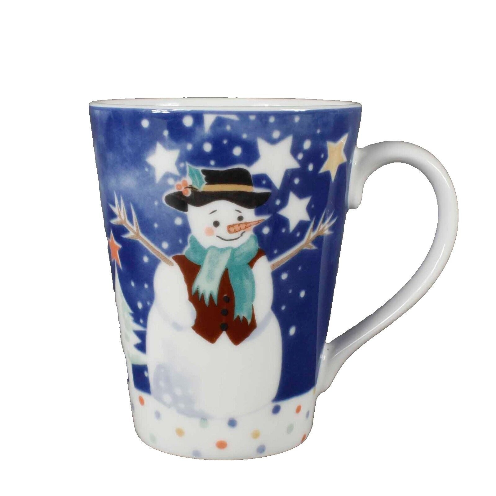 Noritake Epoch Christmas Snowman 4.5" Coffee Cup