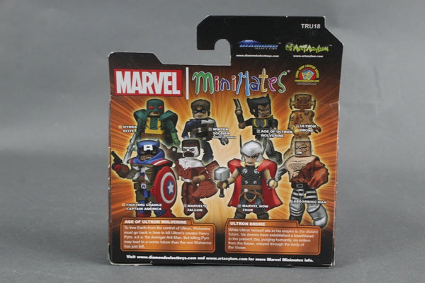 Diamond Select Marvel 2 Pack Wolverine & Ultron Drone Minimates