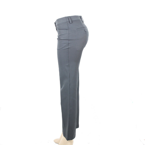 Oobe Sz 2 x 31 Gray Pockets Straight Leg 100% Polyester Dress Pant
