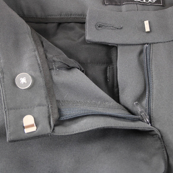 Oobe Sz 2 x 31 Gray Pockets Straight Leg 100% Polyester Dress Pant