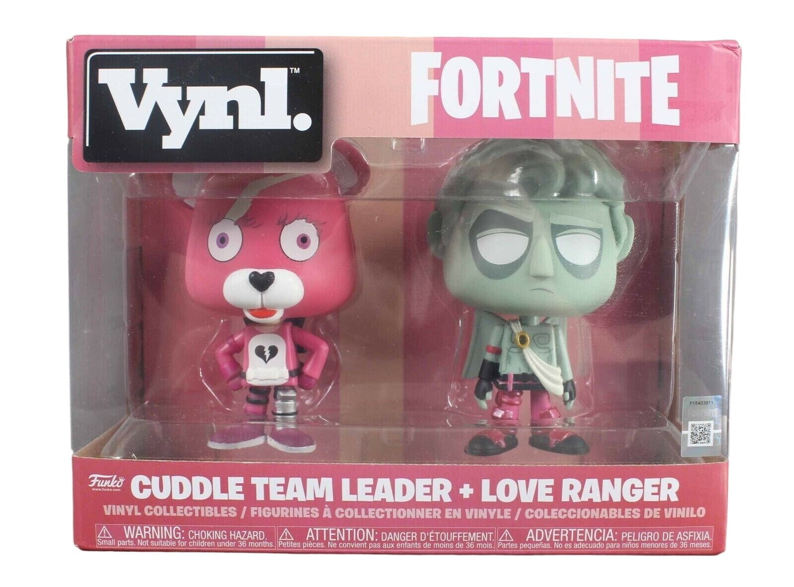 Funko  Fortnite Cuddle Team Leader + Love Ranger Vynl Figures