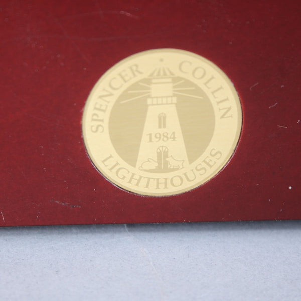 Cheryl Spencer Collin Lighthouse New London Ledge Light 427/2000 Lighthouse