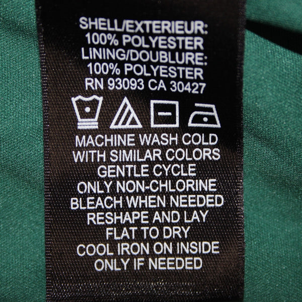 Nic Zoe Dress NEW $174 Sz 2x Green White Tan Layered 100% Polyester Dress