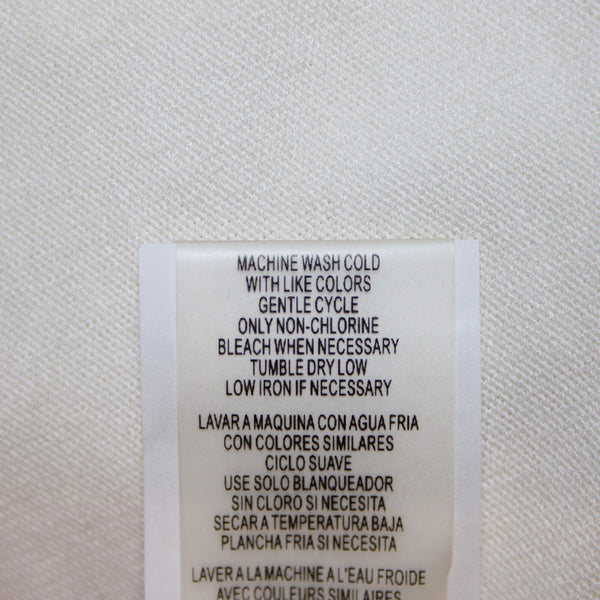 Calvin Klein NEW $60 Modern Essentials Sz XL White Polyester Rayon Spandex Top