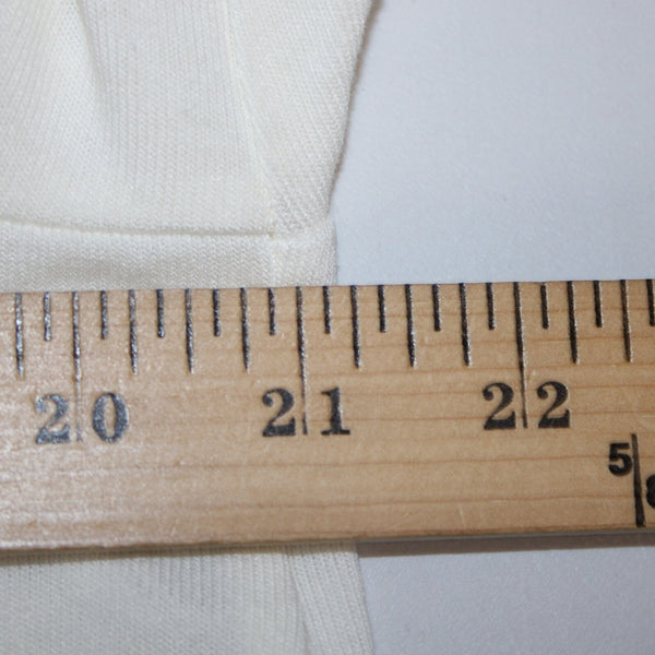 Calvin Klein NEW $60 Modern Essentials Sz XL White Polyester Rayon Spandex Top
