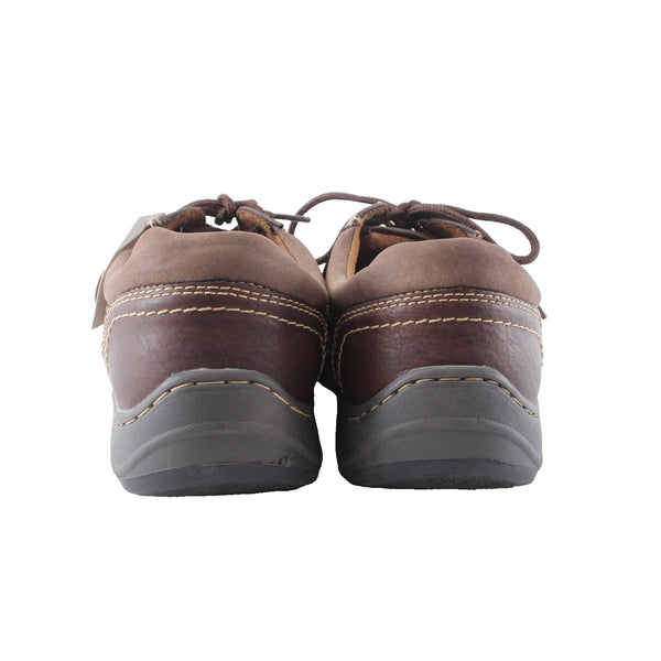 SM Shoes NEW Sampson Sz 11 M Brown Lace Up Memory Foam Leather Shoes