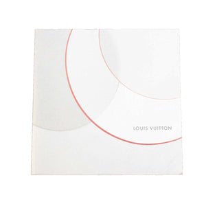Louis Vuitton Silver Red Soft Cover Book