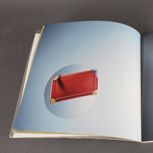 Louis Vuitton Silver Red Soft Cover Book