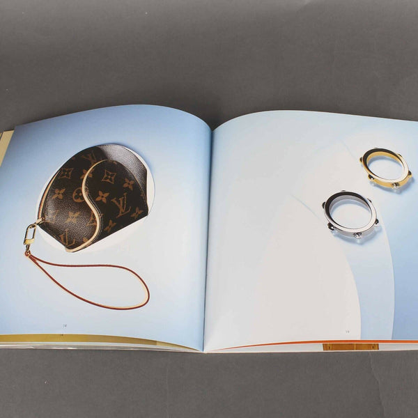 Louis Vuitton Silver Red Soft Cover Book