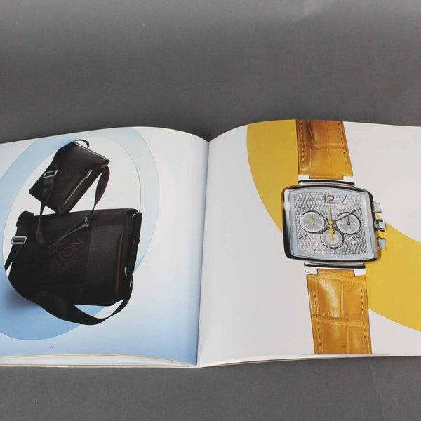 Louis Vuitton Silver Red Soft Cover Book