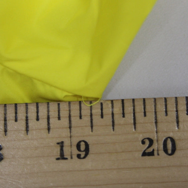 Talbots Sz SP Yellow Zipper Pockets Hooded Lined 100% Polyester Windbreak Jacket
