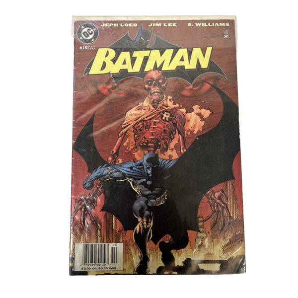 BATMAN #618  Vol. 1 Jim Lee Hush Newsstand Variant 2003 Comic Book