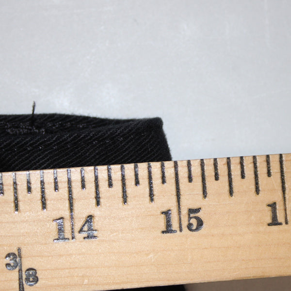 Joes Jeans The Audrey Sz 25 x 25 Black Denim Retro Ankle Pockets Cotton Jeans