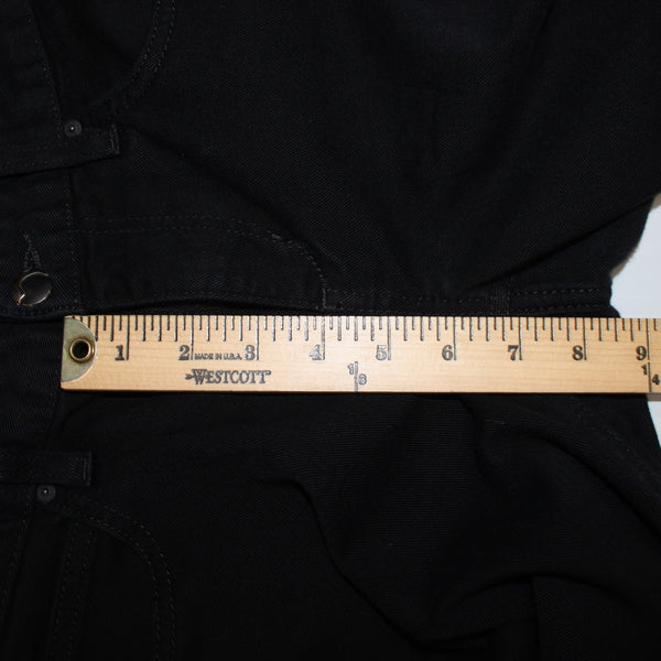 Joes Jeans The Audrey Sz 25 x 25 Black Denim Retro Ankle Pockets Cotton Jeans