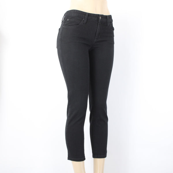 Joes Jeans The Audrey Sz 25 x 25 Black Denim Retro Ankle Pockets Cotton Jeans