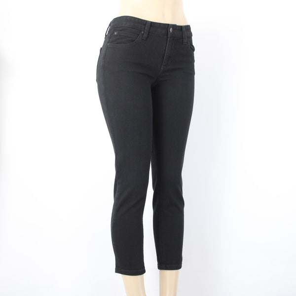 Joes Jeans The Audrey Sz 25 x 25 Black Denim Retro Ankle Pockets Cotton Jeans