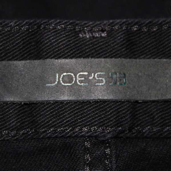 Joes Jeans The Audrey Sz 25 x 25 Black Denim Retro Ankle Pockets Cotton Jeans