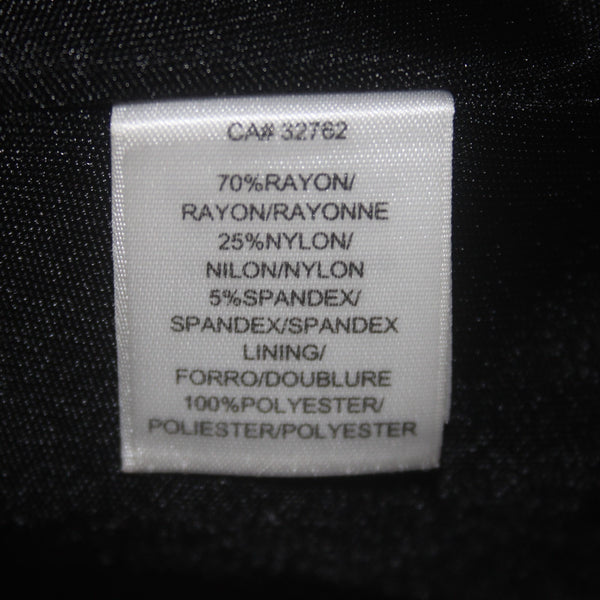 Shelli Segal Laundry Dress NEW $217 Sz 6 Black White Pockets Full Zip Rayon Dres