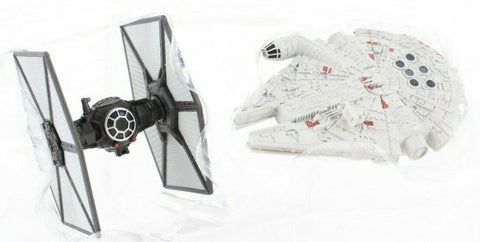 Harbro Uncarded Star Wars Millennium Falcon Tie Fighter Figures