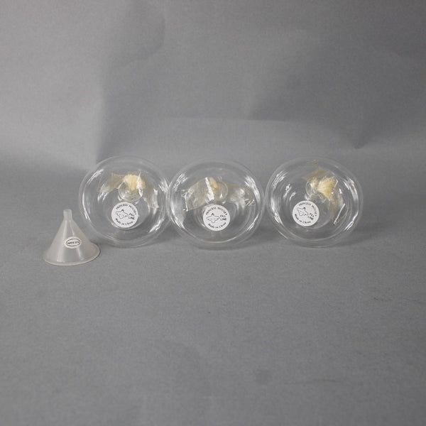 Princess House Oil Lamps Set Of 3 Floating Oil Lamps