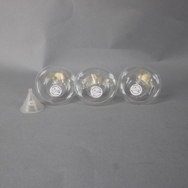 Princess House Oil Lamps Set Of 3 Floating Oil Lamps
