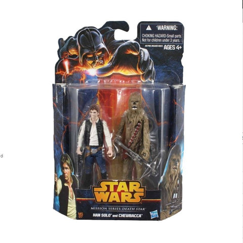 Hasbro Star Wars Mission Series: Death Star Han Solo & Chewbacca Figures