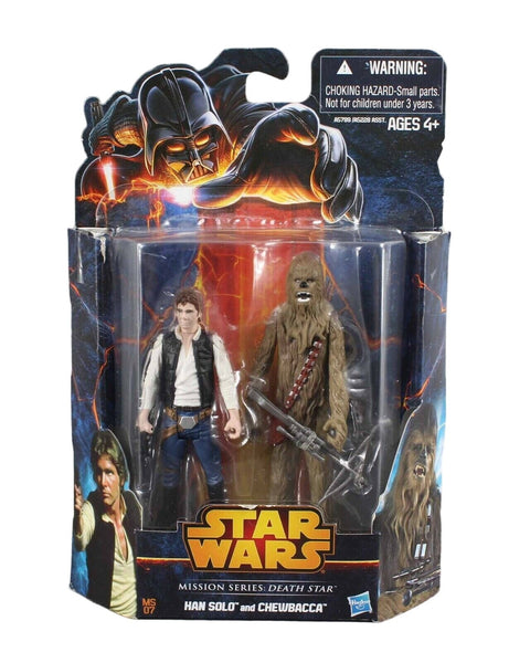 Hasbro Star Wars Mission Series: Death Star Han Solo & Chewbacca Figures
