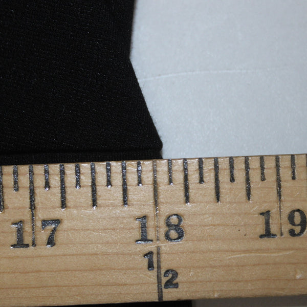 Sharagano Dress NEW Sz 16 Black Gold Hardware Knee Length Polyester Rayon Dress