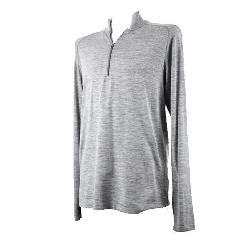 Lululemon Sz XL Gray Collared Light Weight No Fabric Label AW Sweater