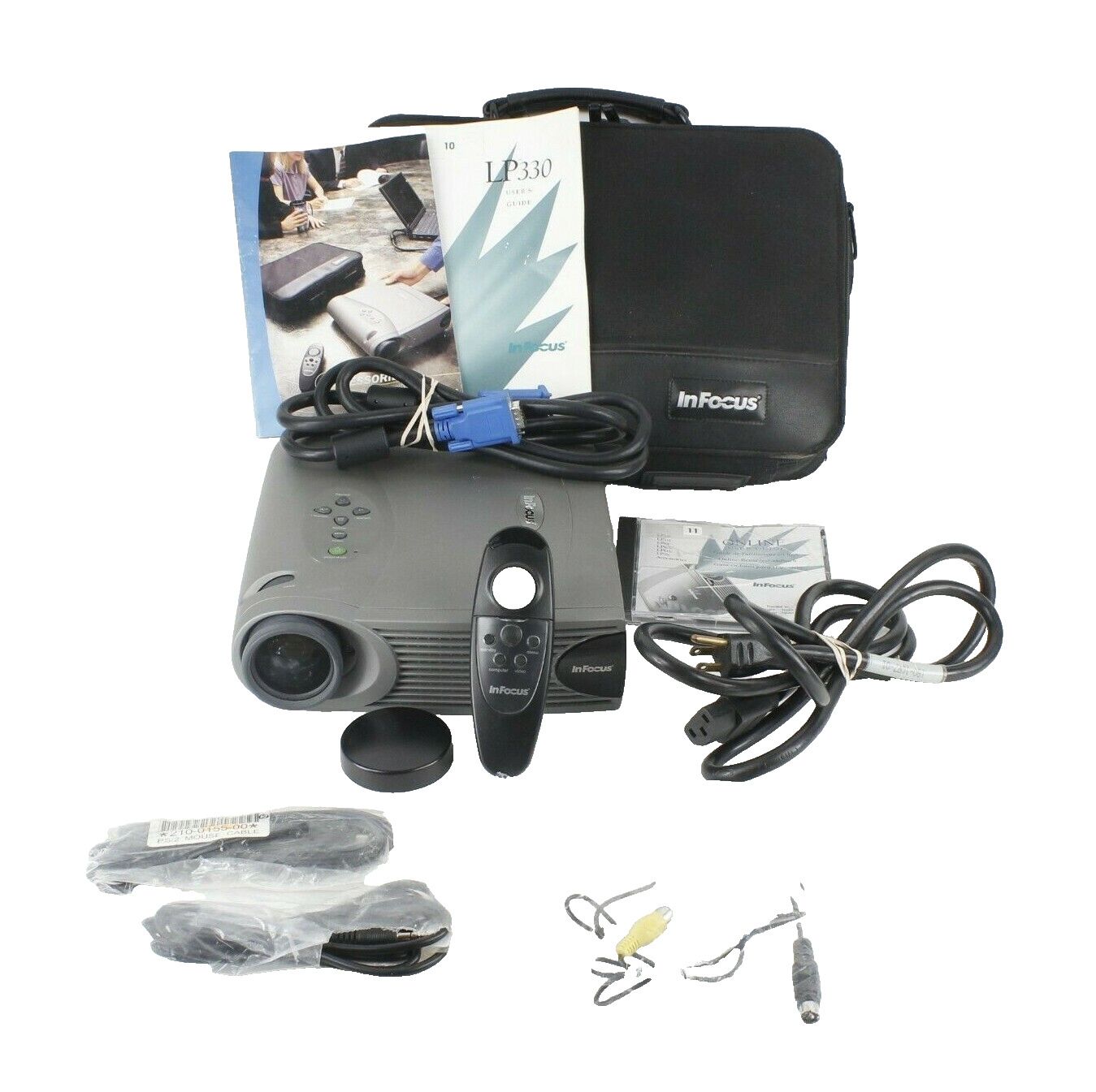 InFocus Model LP330 With Accessories Digital Computer Video Projector